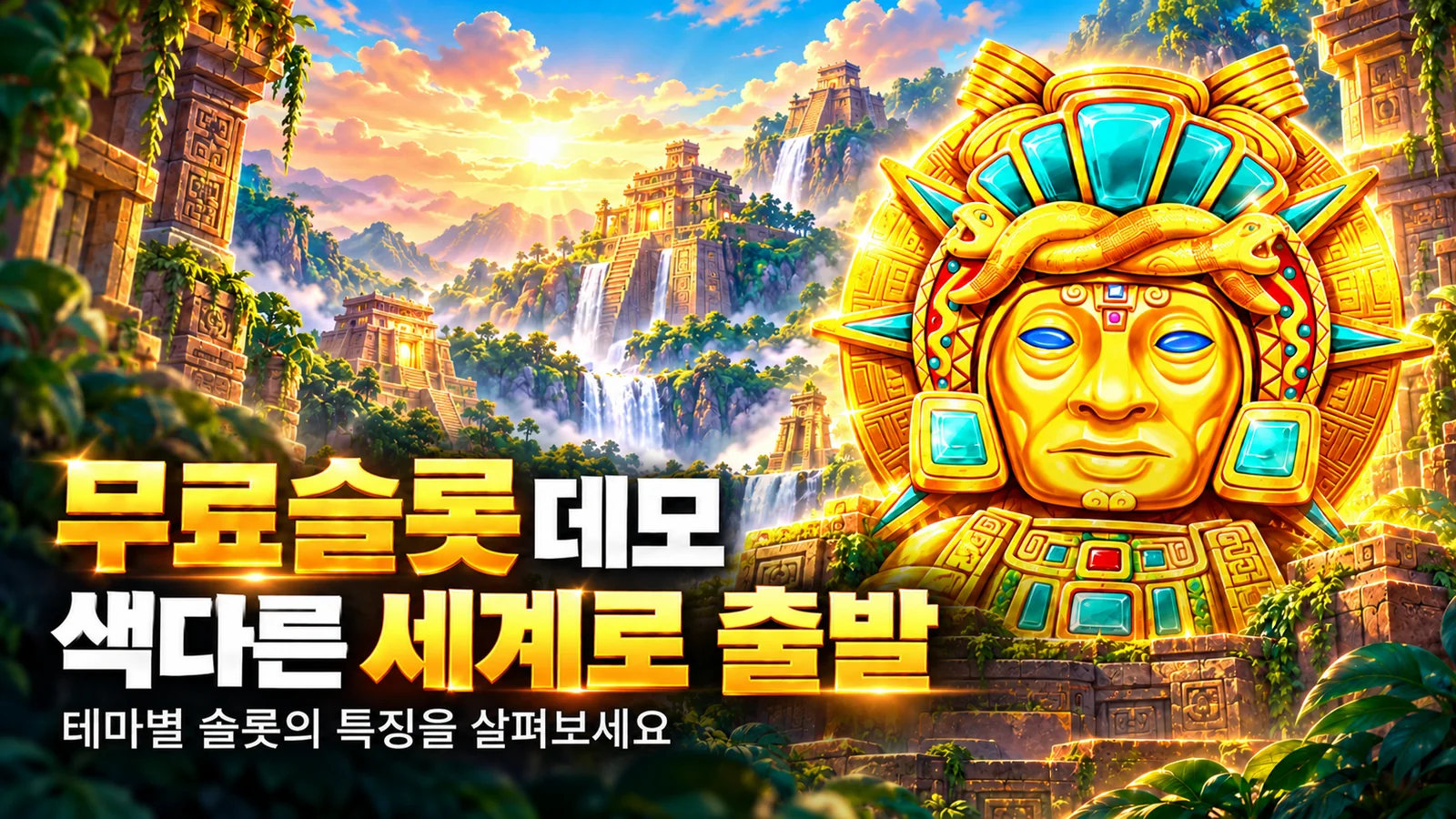 무료슬롯 데모 - 색다른 세계로 출발 (고대 문명 테마)
